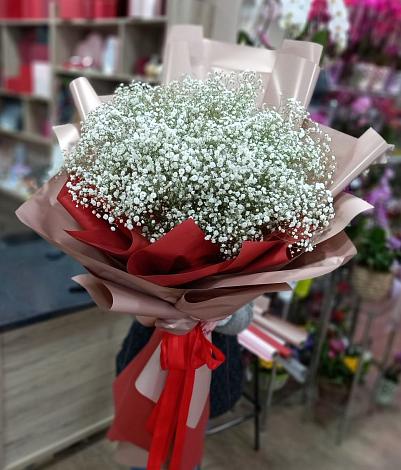 Букет цветов из: Гипсофила в Принцевке