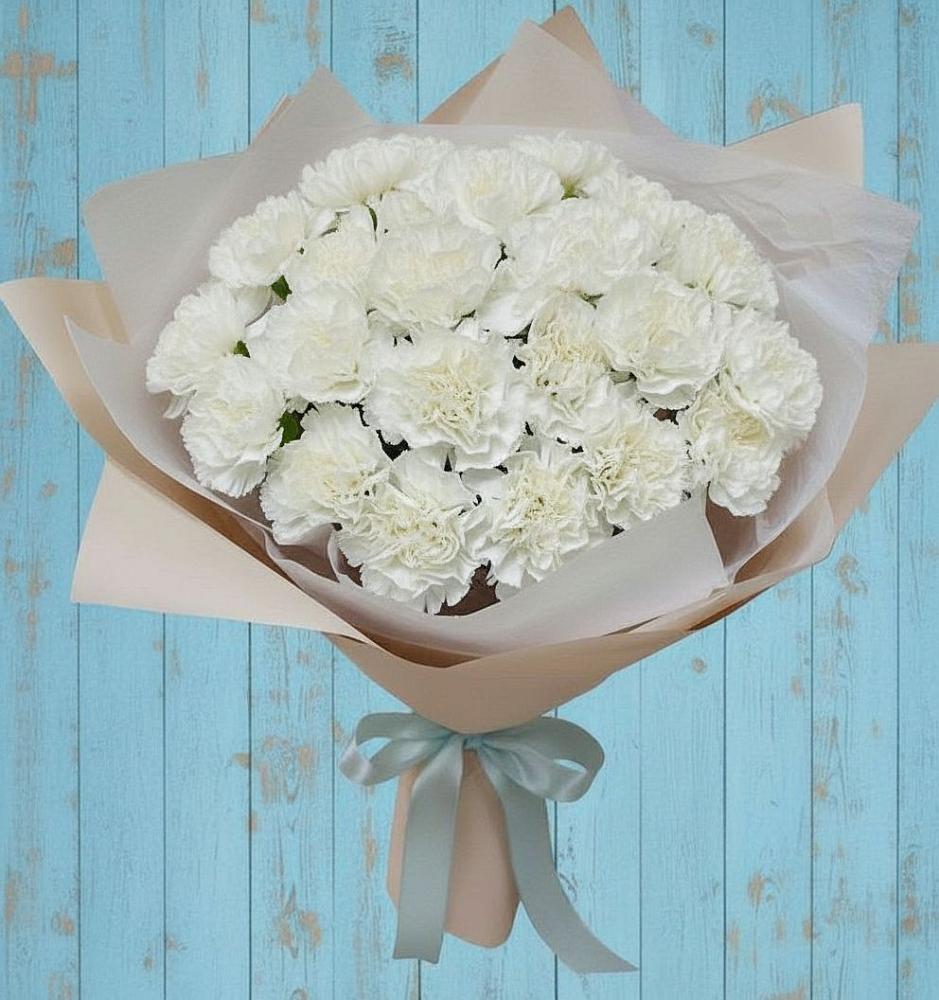 Букет цветов из: Гвоздики в Принцевке