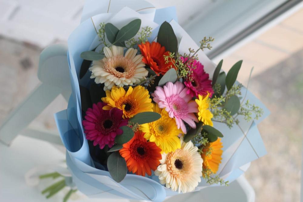 Букет цветов из: Герберы в Принцевке