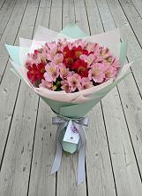 Букет цветов из:  Альстромерии #REPLACE_PRED# Принцевке