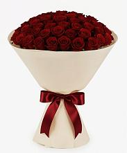 Букет 101 Бордовая роза Блэк Бакарра в Принцевке