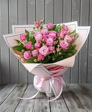 Букет Розовый кустик в Принцевке