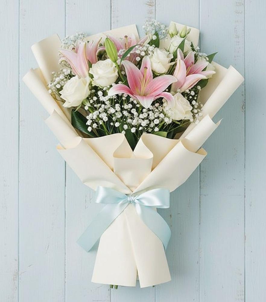 Букет цветов из: Лилии в Принцевке