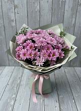 Букет цветов из:  Хризантемы #REPLACE_PRED# Принцевке
