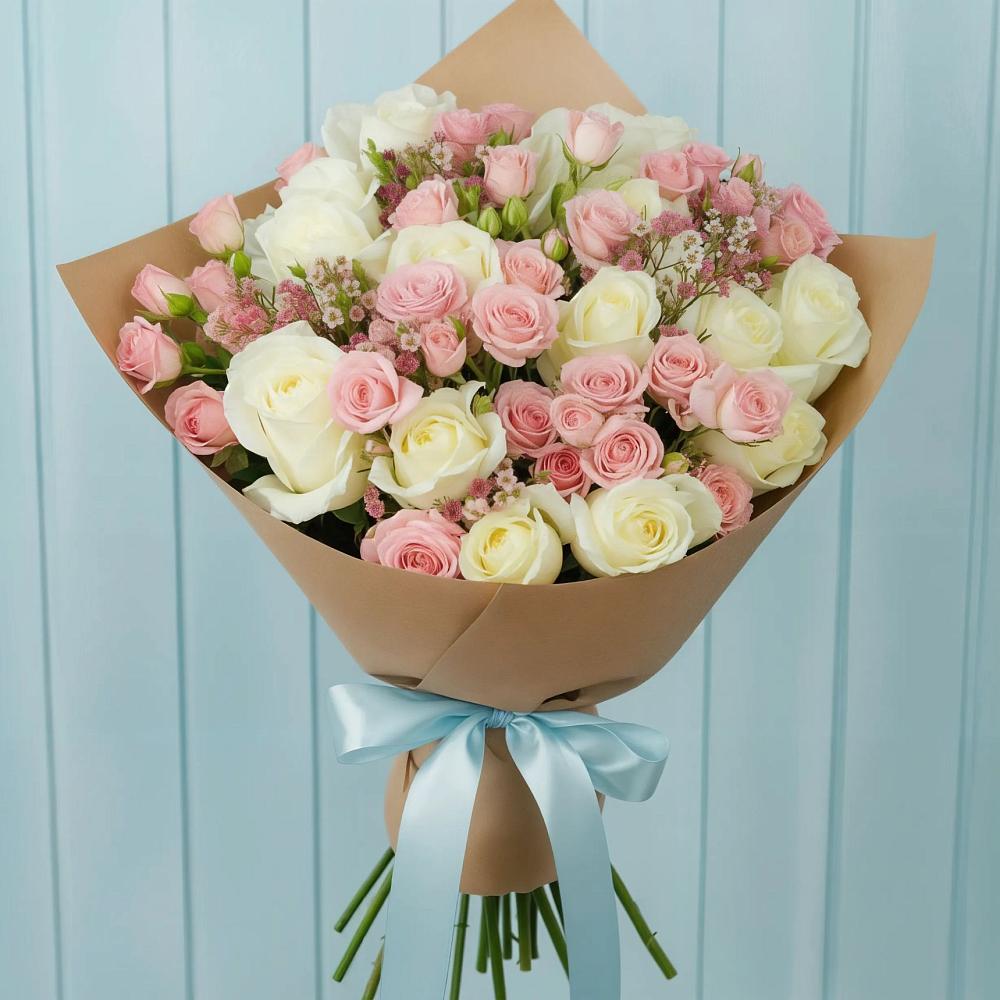 Букет цветов из: Розы в Принцевке