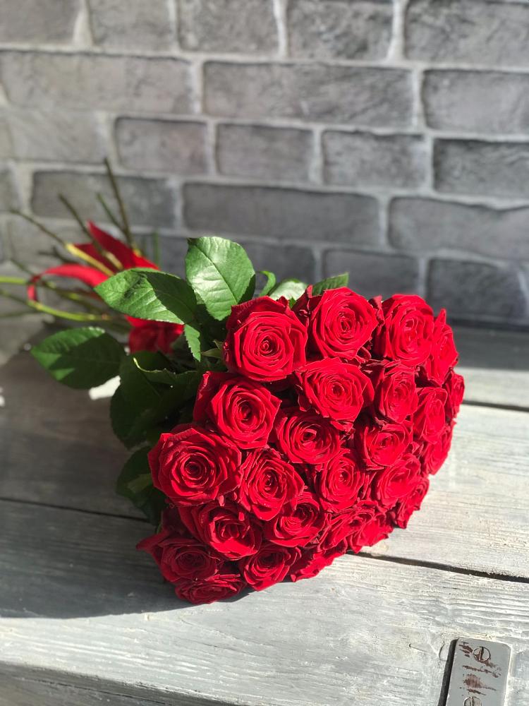 Букет Красные розы Фридом в Принцевке