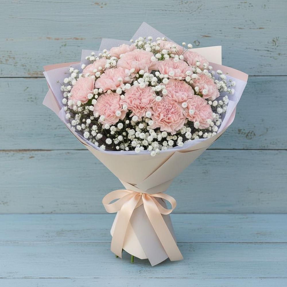 Букет цветов из: Гвоздики в Принцевке