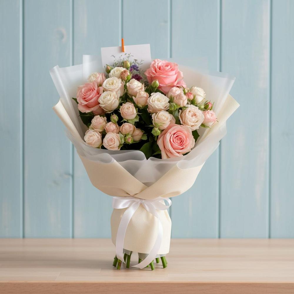 Букет цветов из: Розы в Принцевке