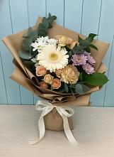 Букет цветов из:  Герберы и Хризантемы в Принцевке