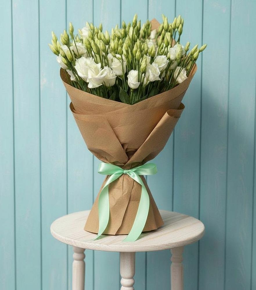 Букет цветов из: Лизиантусы в Принцевке