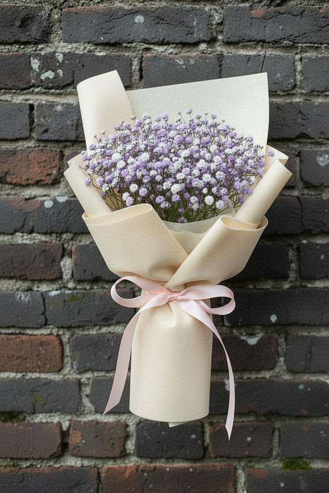 Букет цветов из: Гипсофила в Принцевке