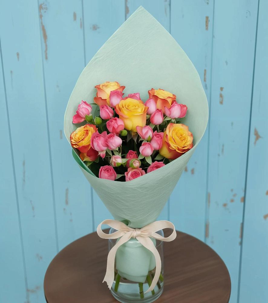 Букет цветов из: Розы в Принцевке