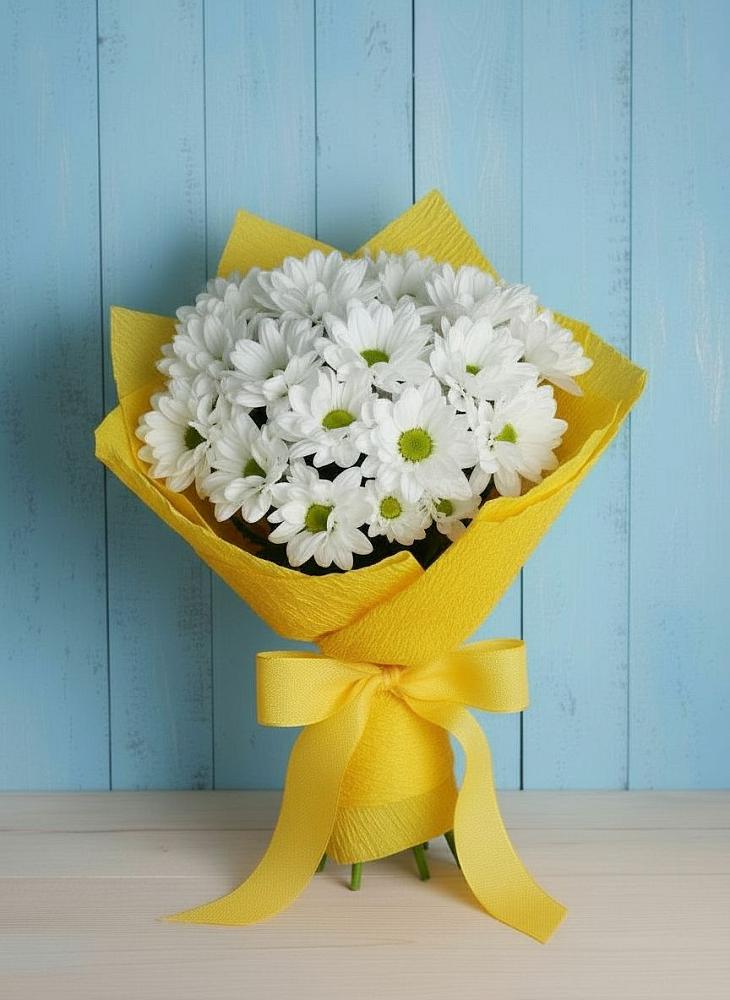 Букет цветов из: Хризантемы в Принцевке