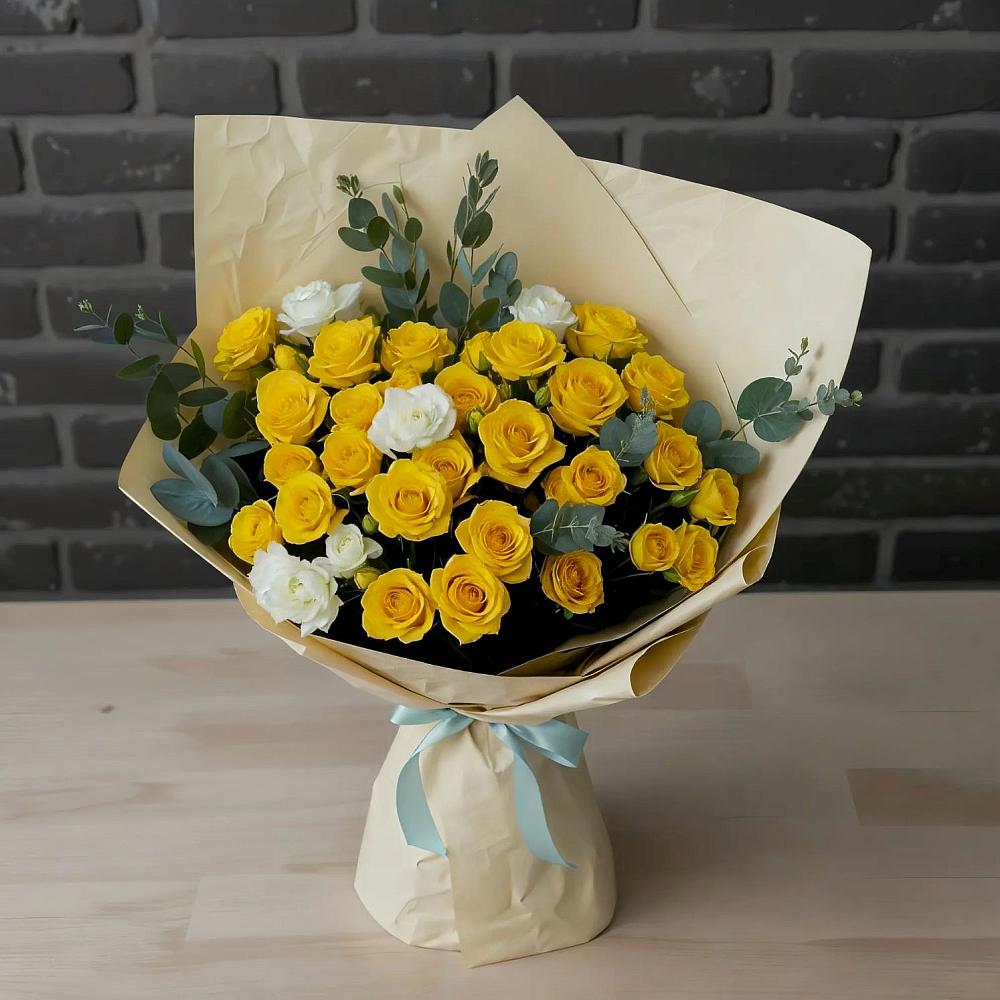 Букет цветов из: Розы в Принцевке