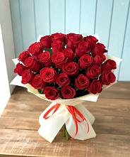 Букет 29 Красных роз в Принцевке