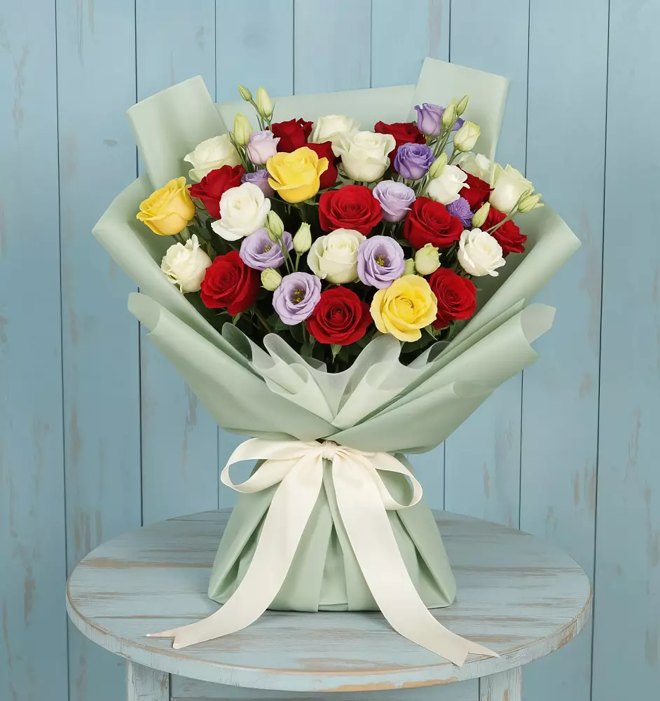 Букет цветов из: Розы в Принцевке