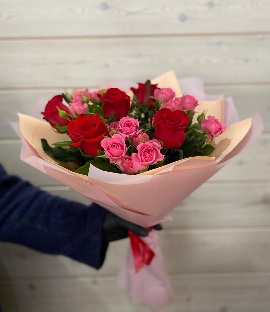 Букет цветов из: Розы в Принцевке