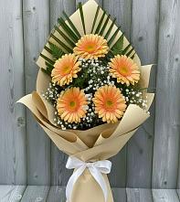 Букет цветов из:  Герберы в Принцевке