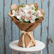 Букет цветов из:  Орхидеи и Розы в Принцевке